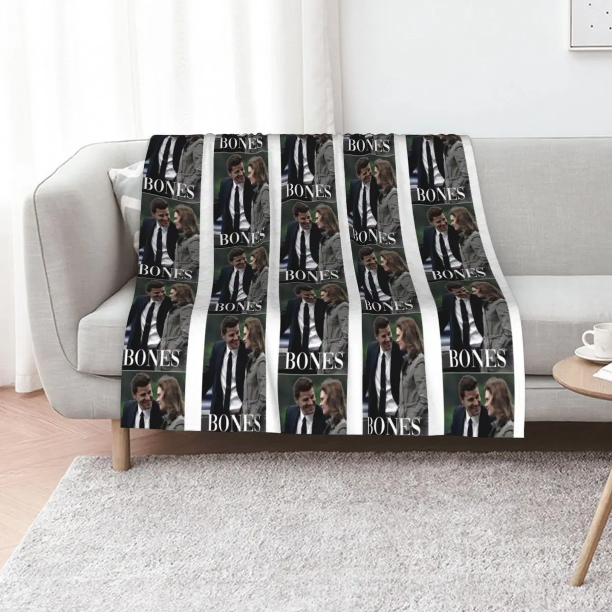 Booth and Brennan Throw Blanket Designers Picnic warm winter Single Thermal Decoratives Blankets