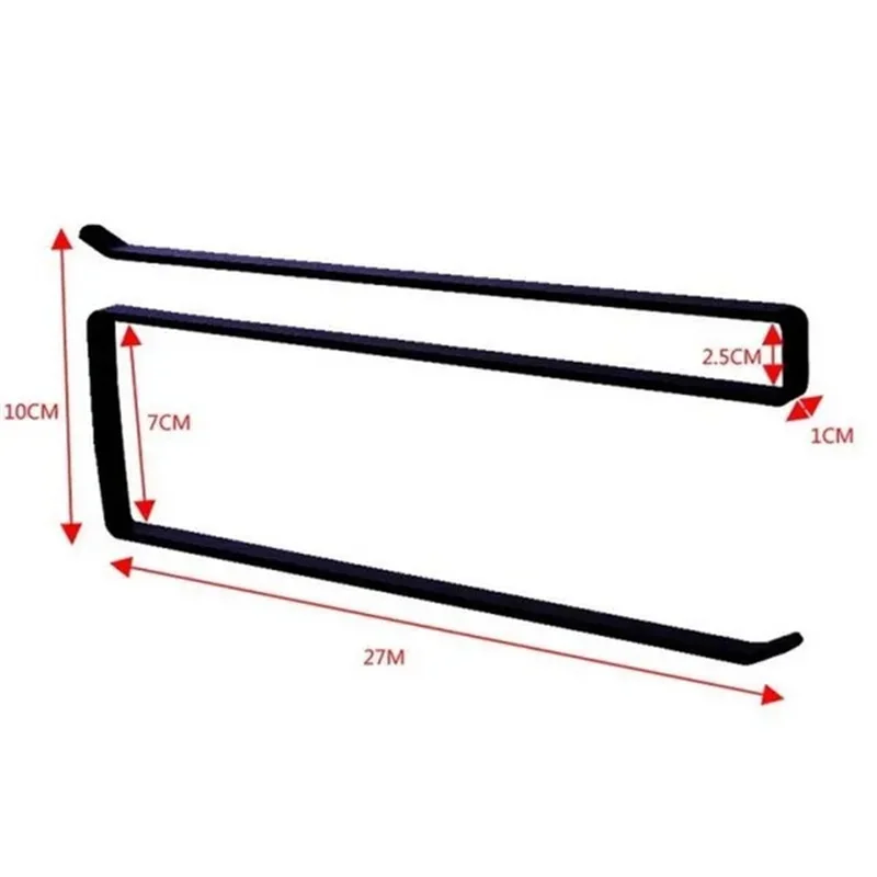 Paper Roll Holder Towel Rack Cling Film Storage Rack Bathroom No Punching Storage Rack Hanging Shelf Kitchen Tissue Accessories