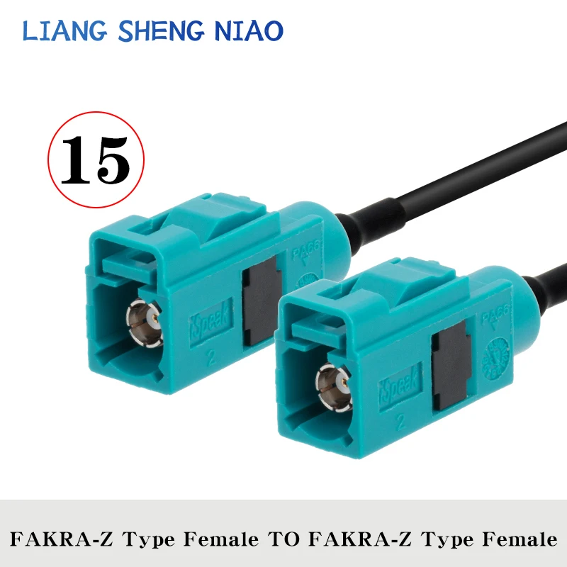 Fakra z Male/Female RG174 Coaxial Cable for Car Satellite Radio GSM Cellular Phone 50Ohm for Car Telematics Extension Cable