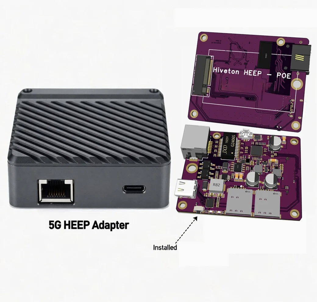 5G Module RJ45 Ethernet Port Adapter Debugger M2 POE USB 3.0 Adapter Board
