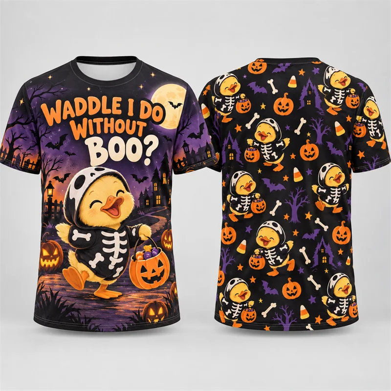 Cute Halloween Animal 3D Print T Shirt Men Women Skunk Walrus Raccoon Red Panda Seal Sloth Donkey Short Sleeve Party Costume Tee