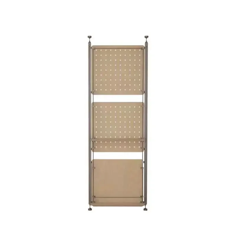 Solid wood hole wall rack, wooden wall entrance hanging board, wall baffle