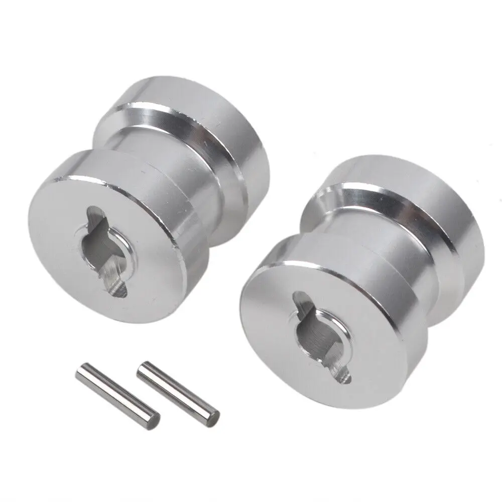 Aluminum Rear Wheel Adapters for Tamiya Wild One FOX Super Hornet Grasshopper II