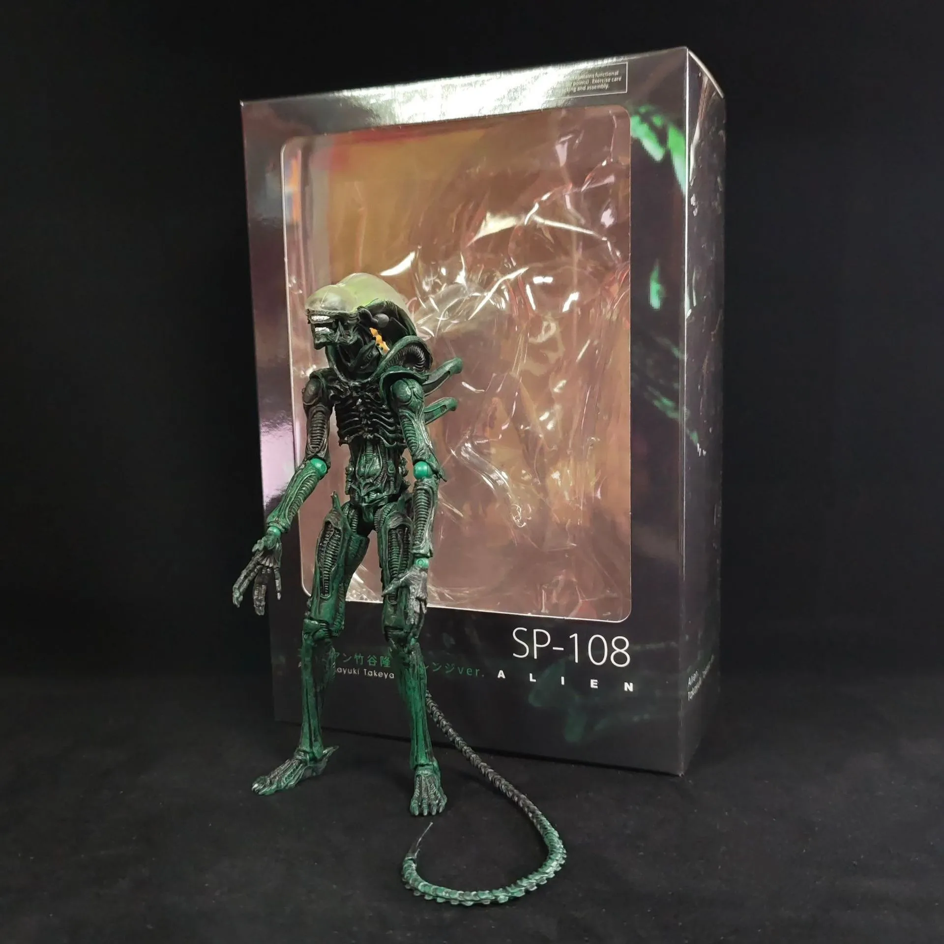 

18 см Alien Figma Sp-108 фигурки игрушки Статуя инопланетян модель куклы Коллекционные украшения подарки для детей