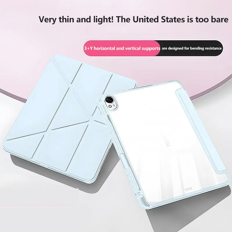 Für neue Huawei Matepad X7 8,8" 11,5 S Air 2025 12 Zoll 12X Pro 12,2 PaperMatte transparente Acryl HD Y-Folding stoßfeste Abdeckung