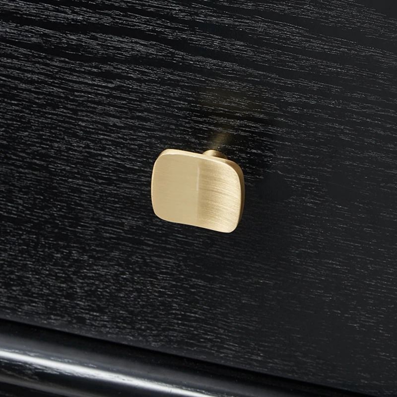 Beicai Moderne Massivmessing-Schrank- und Küchenknöpfe, Goldene Möbelgriffe für Schubladen, Kommoden, Schränke und Schranktüren - 1er-Pack – Detail 9