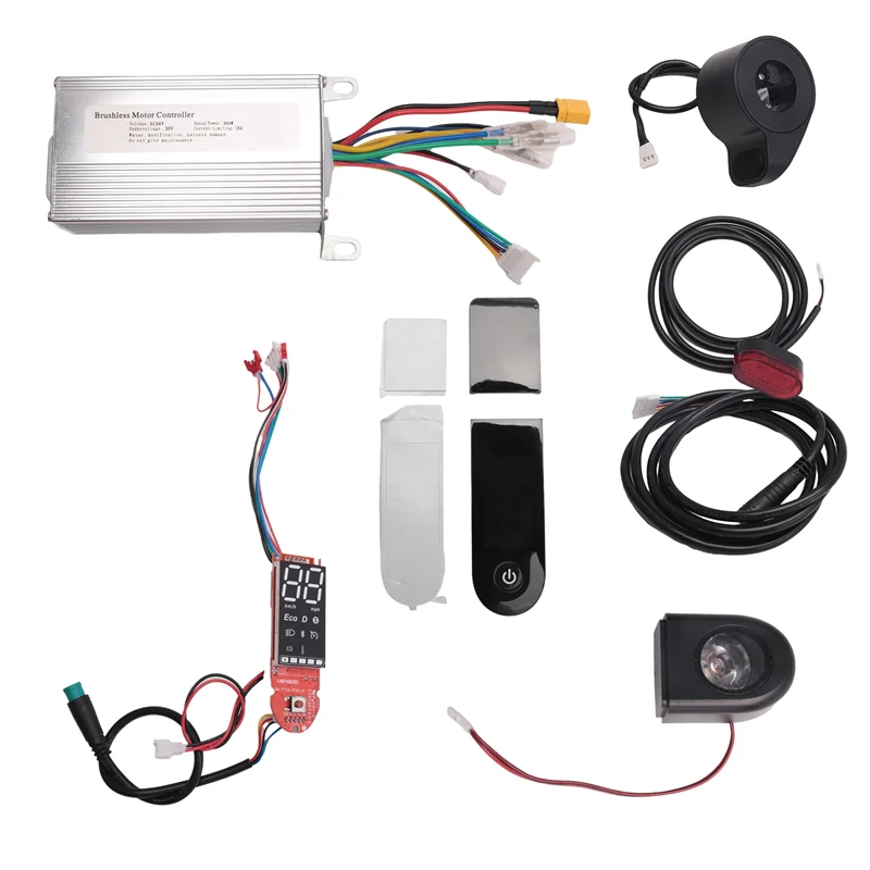 A51Q-لوحة تحكم سكوتر كهربائي لشاومي M365 برو متر مع بلوتوث متر + الضوء + مجموعة مسرع أجزاء سكوتر #6