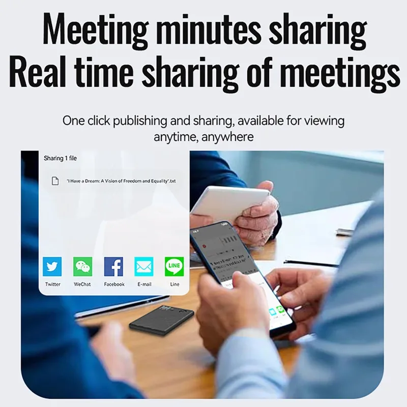 

Диктофон с искусственным интеллектом 8-256 ГБ, GPT, интеллектуальная нота, диктофон, транскрипция, подссовки и перевод, запись телефонных звонков