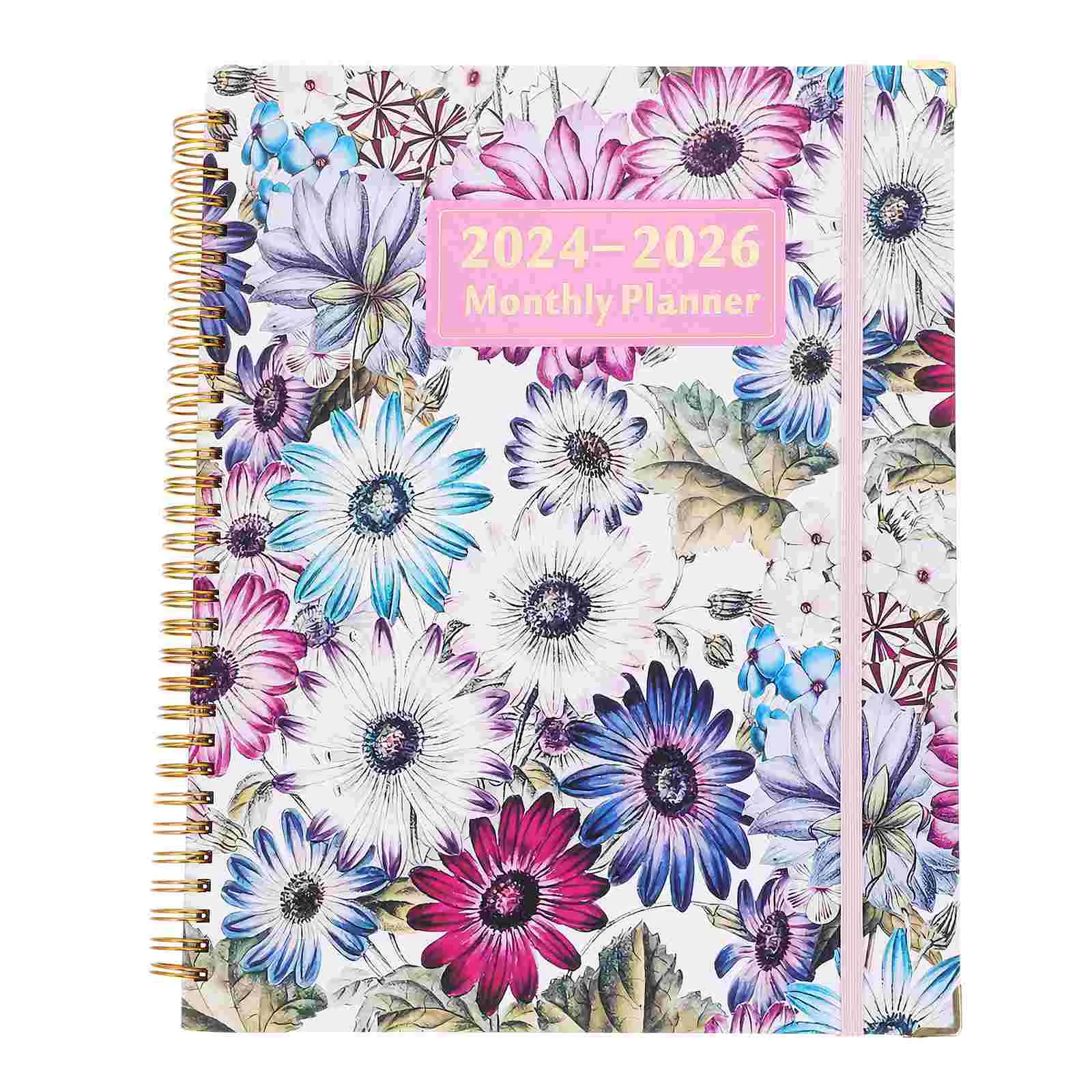 Budget Planner Convenient Schedule Notepad 2024 Agenda Book Office Accessory with Monthly Tabs Daily