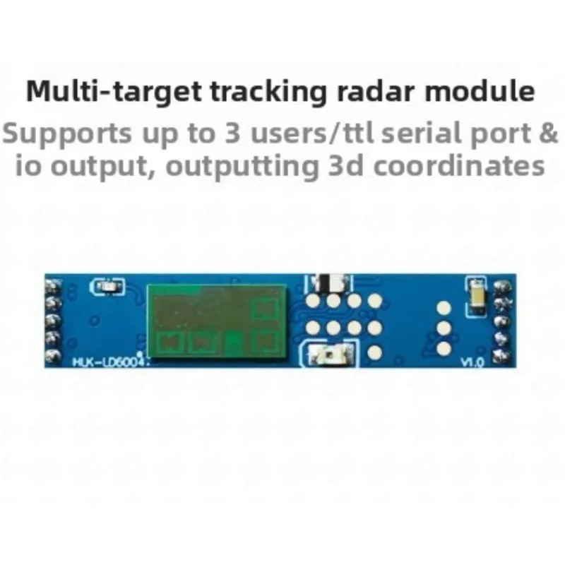60G High Precision Millimeter Wave Radar LD6004 Multi Target 3D Human Presence Induction Transmission Equipment and Cables