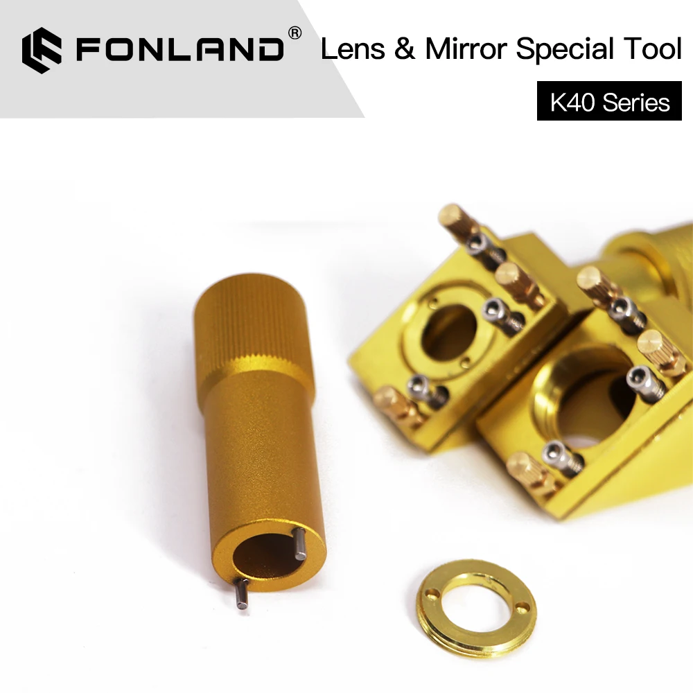 FONLAND Tool For Removing and Installing Lens Tube Lock Nut and Reflector Mirror Fixing  For K40 series Laser Head