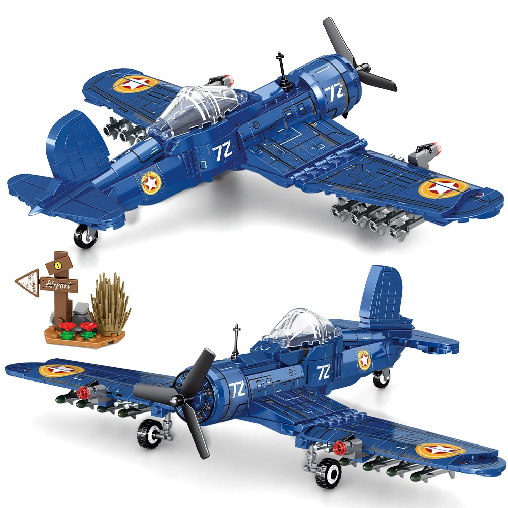 Ideas Attack Aircraft Model Building Blocks Sets,Children'S Toys,Halloween And Christmas Gifts,Compatible With Legoed Particles