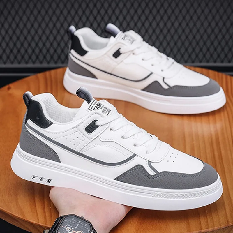 Men's Shoes Fashion Brand Quality Sneakers Versatile Thick Sole Breathable Board Shoes for Men Skateboard Shoes Tenis Masculino