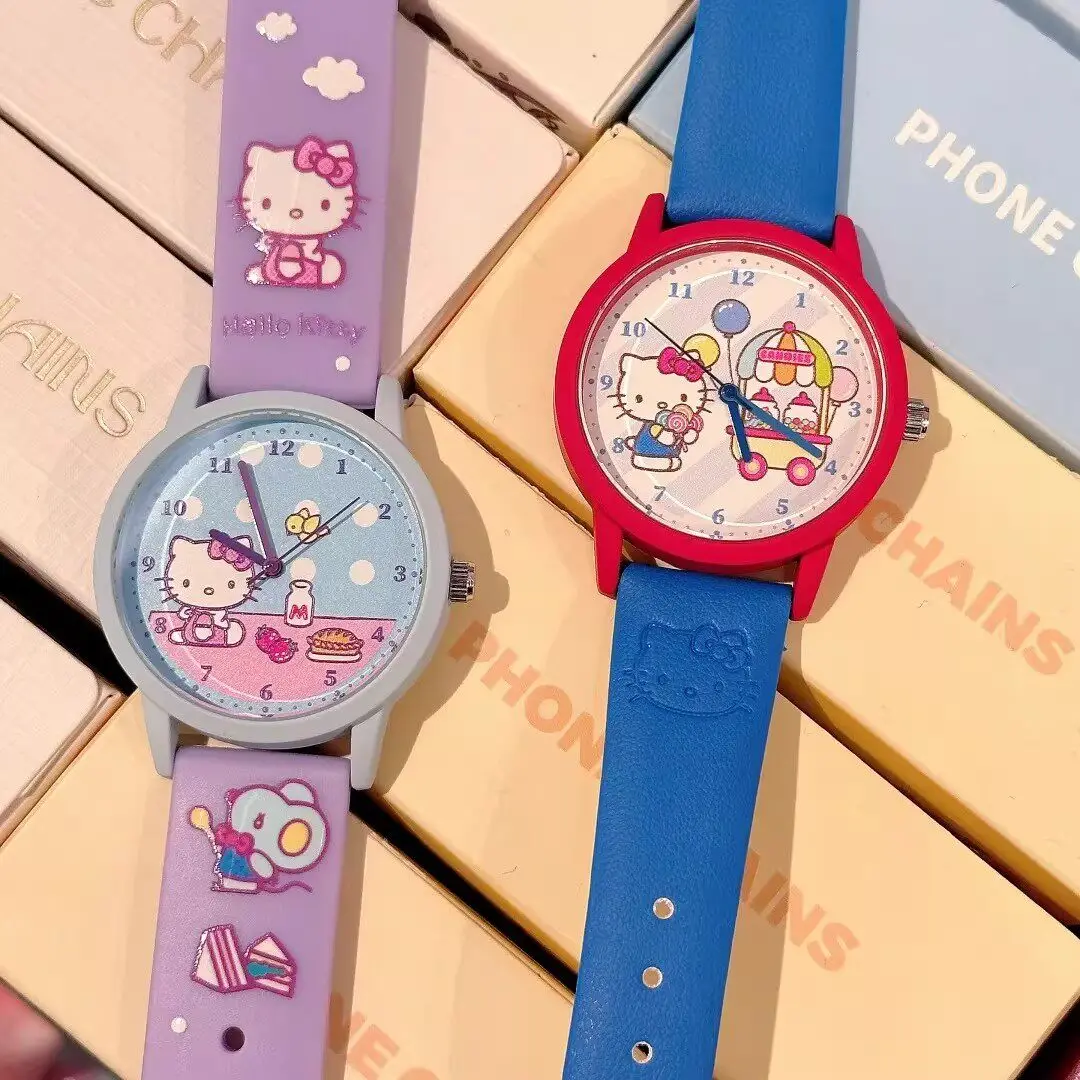 TOPTOY Sanrio Hello Kitty Date Watch Series Blind Box Co-branded Hello Kitty Blind Boxes Birthday Gifts for Peripheral Watches view 3