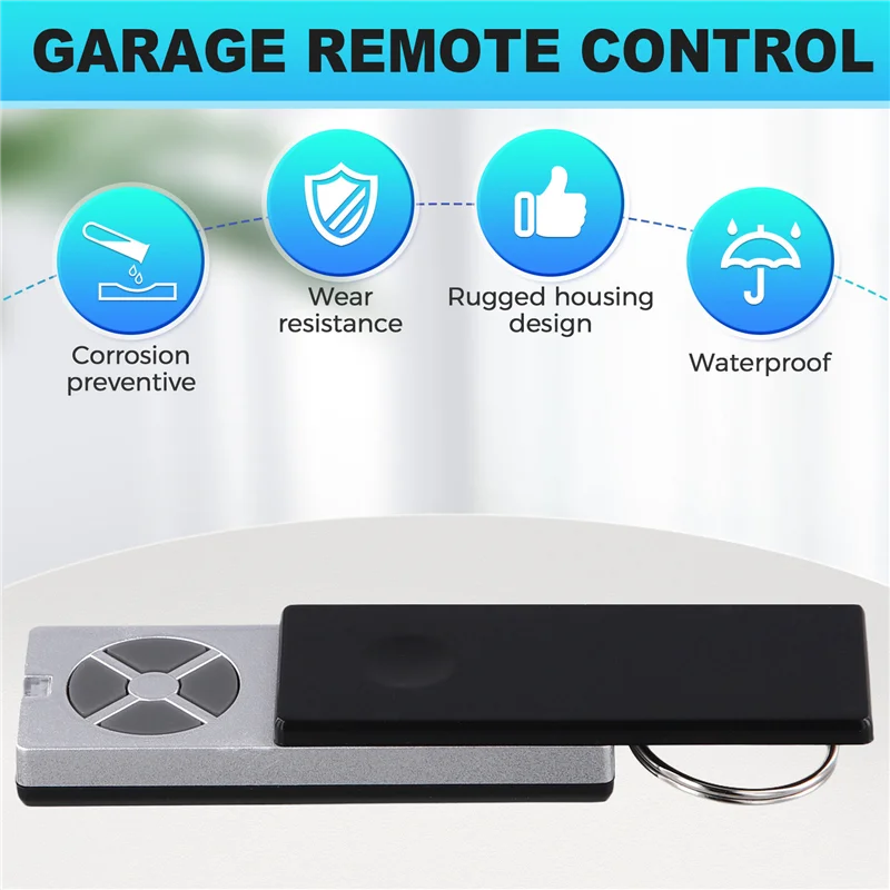 Para TX2EV TX2REV TX4UNI TX4RUNI TX4UNIS TX4UNIF 433Mhz Control remoto de garaje para MERLIN E950M E940M E945M C940 433,92 Mhz-BTFL