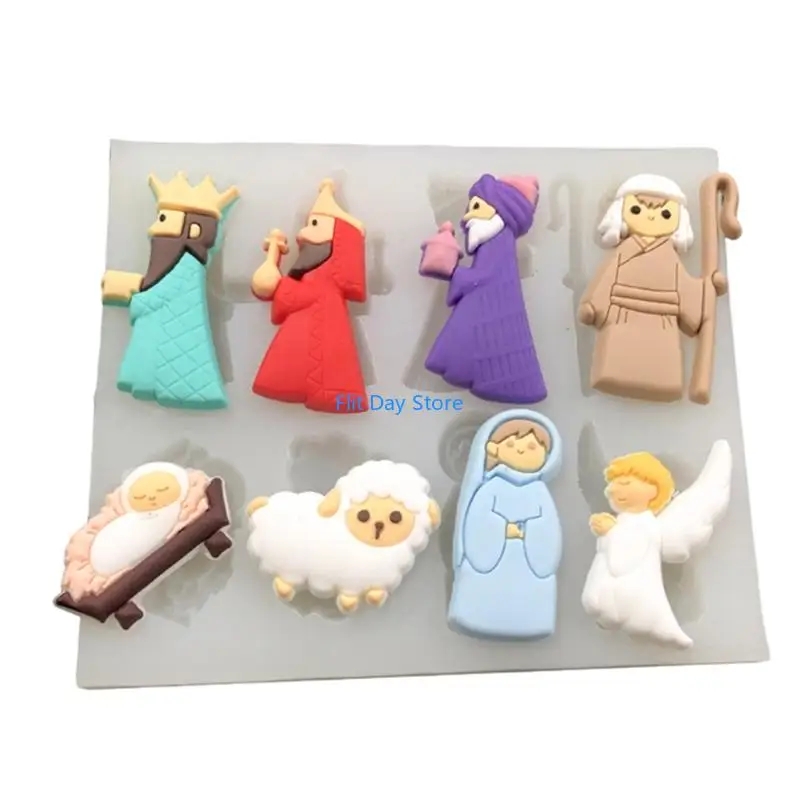 F92C Silicones Molds for Easyly Release in Cake Tool Chocolate Making Resins Art and Home Decoration Projects