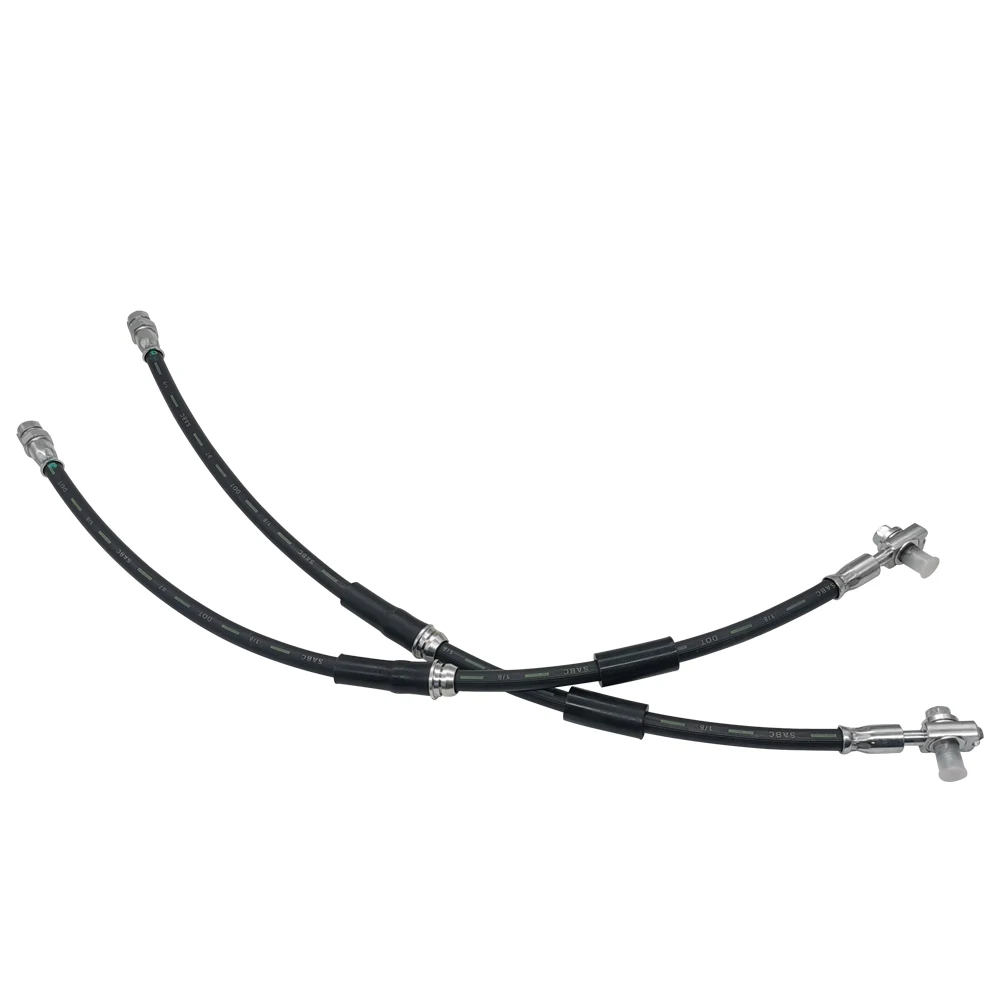 2Pcs brake hose For S​eat Altea Leon VW Golf Jetta Passat Touran Scirocco Audi A1 A3 S3 S​koda Superb Yeti 1K0611775 1K0611776