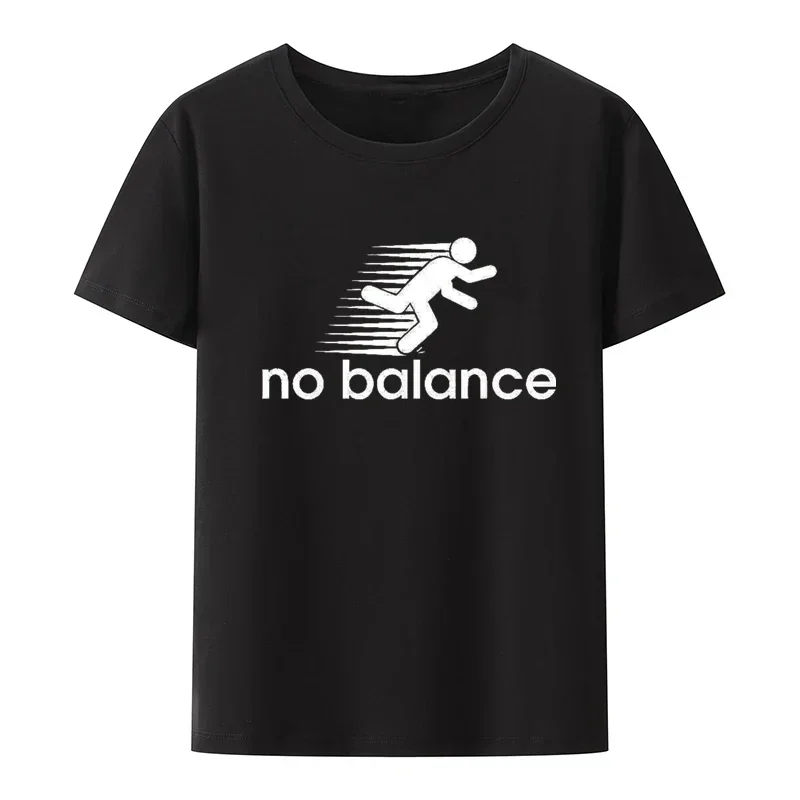 senza equilibrio novità confortevole Roupas Graphic Printed Clothes abbigliamento uomo magliette Magliette divertenti T-shirt