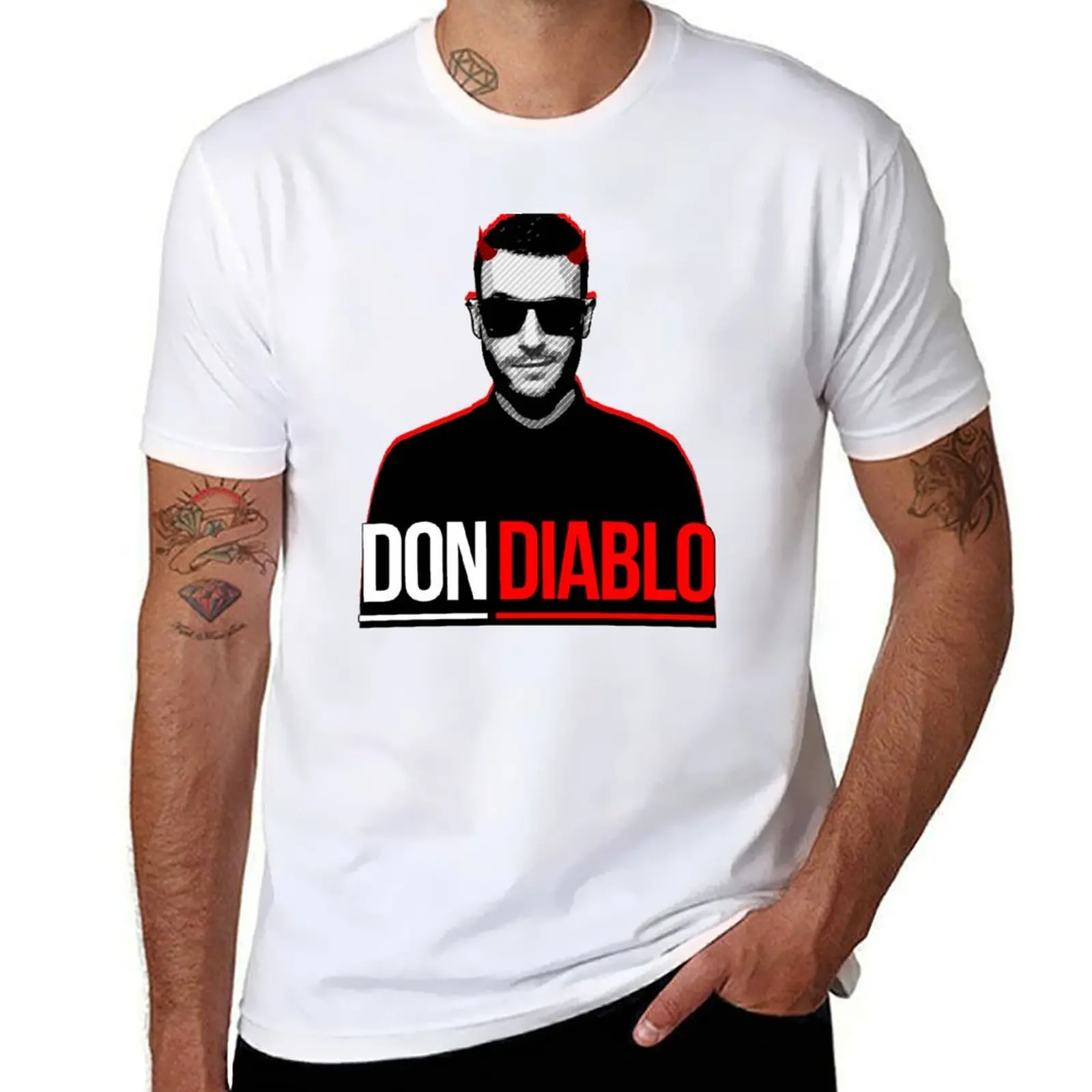 Don Diablo T-Shirt Christmas Casual Short Sleeve Top