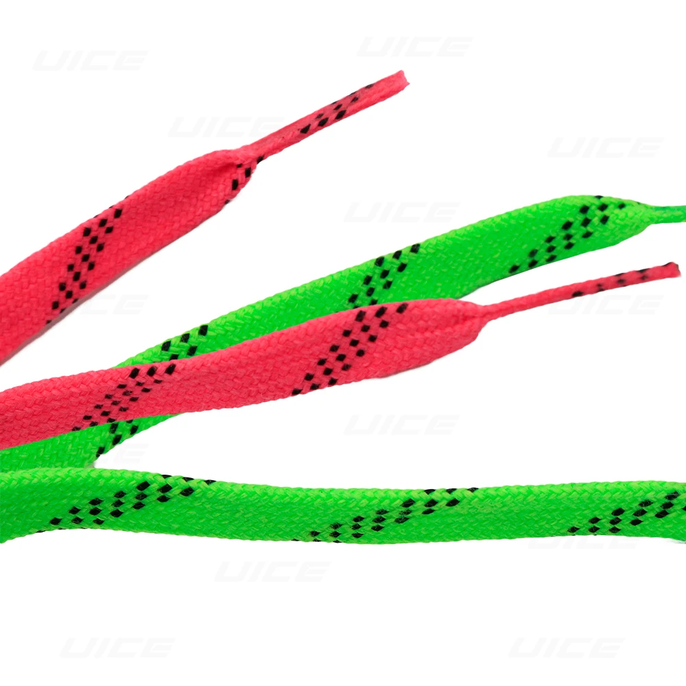 UICE Eishockey-Schnürsenkel 84-120 Zoll Hockey-Zubehör Doppelschichtige Geflochtene Hockey-Schnürsenkel Eishockey-Ausrüstung – Detail 10