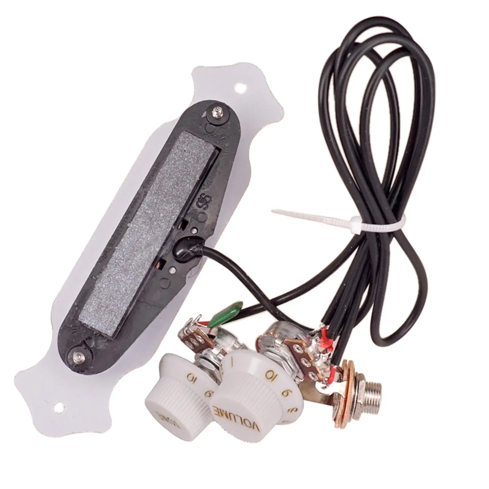 Noiseless Class a Discreet Line Driver Soundhole Pickup for Acoustic Guitars with Copper Build Performance