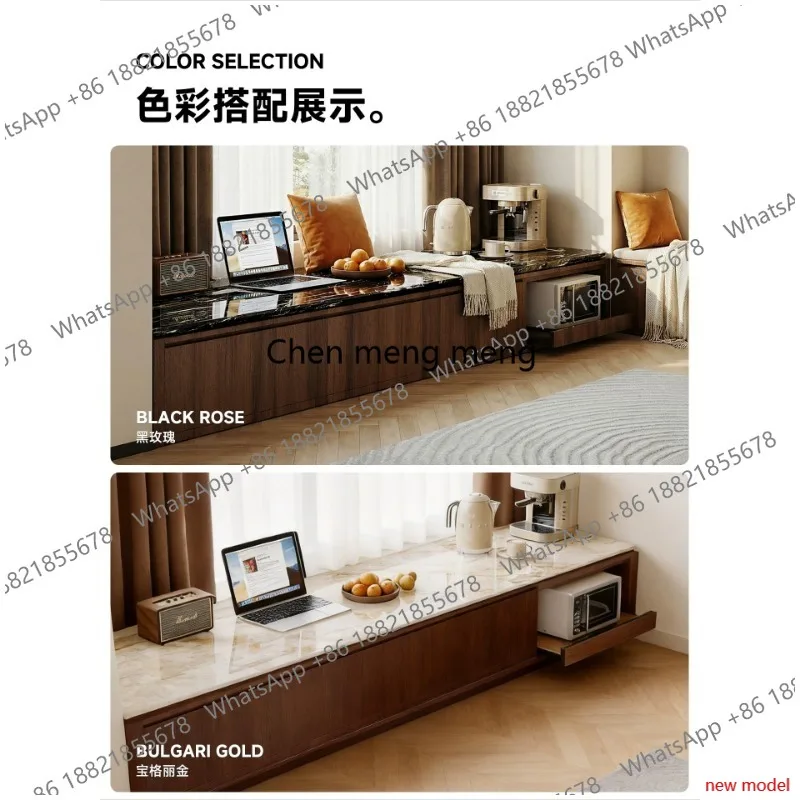 H178New model, bay window cabinet, light luxury high-end household small apartment, balcony bay window locker