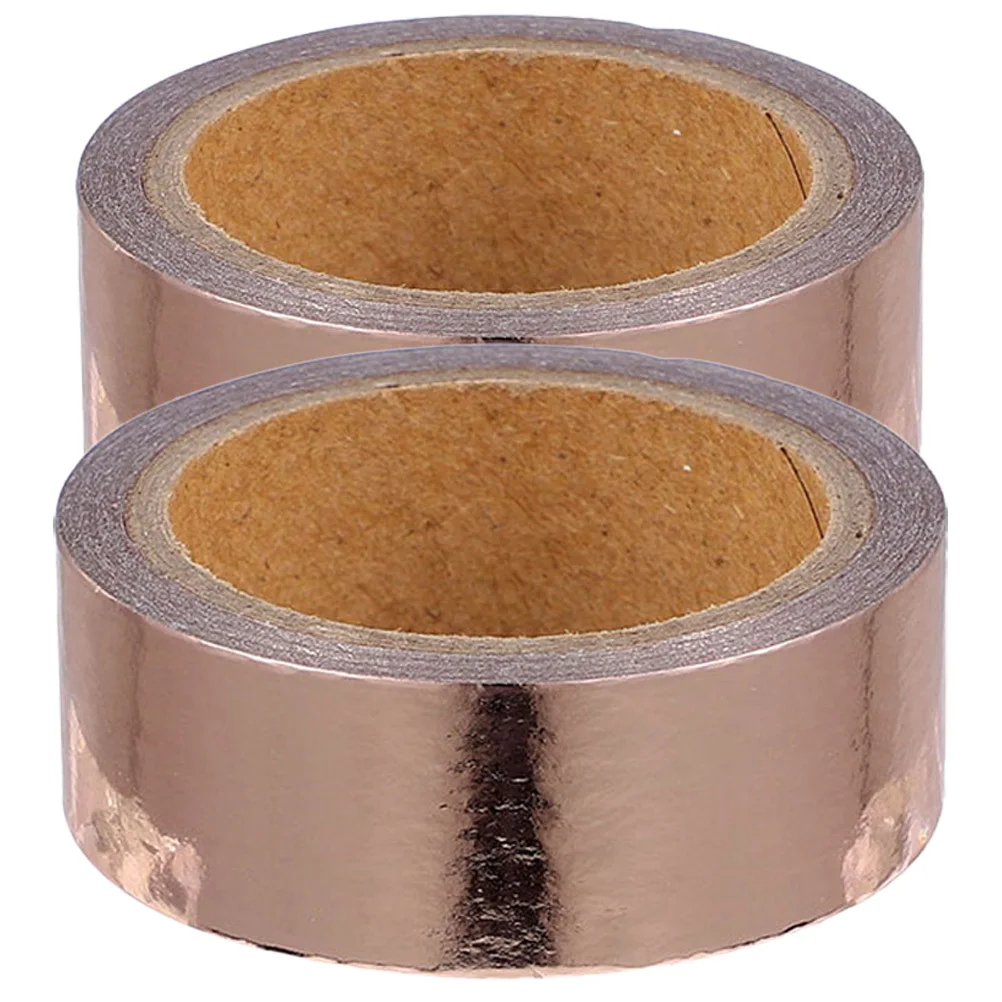 

Decorative Metallic Tape Set Self-Adhesive DIY Washi Tapes for Scrapbooking Crafting Notebook Photo Album Decoration