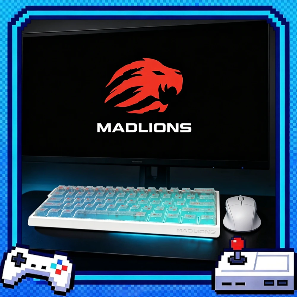 FGG Madlions MAD60 V2 /MAD68 V2 Magnetic Switch Keyboard Wired 8000Hz Polling Rate RT0.001mm Gaming Keyboard PC Accessories