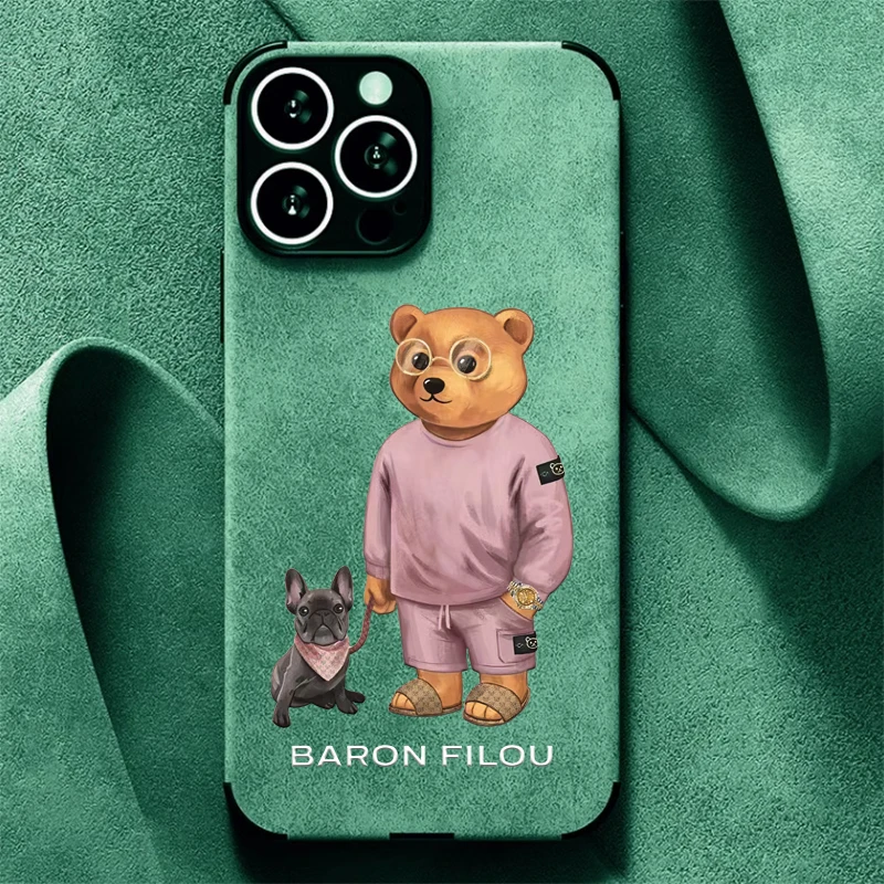 حافظة لهاتف آيفون 15 14 13 12 11 Pro Mini 7 8 Se Plus Xr X Xs Max غطاء هاتف ترفيهي Fundas Capa