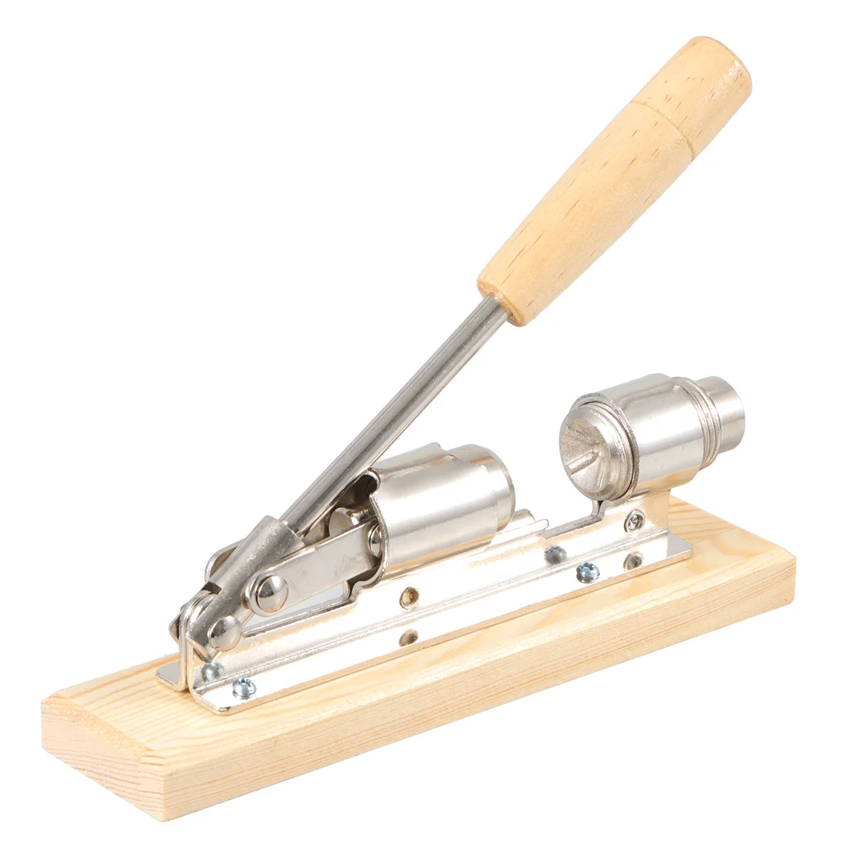 

Nutcracker Walnut Pliers Stainless Steel Opener Hand Press Sheller Non Slip Handle Base Pecan Walnuts