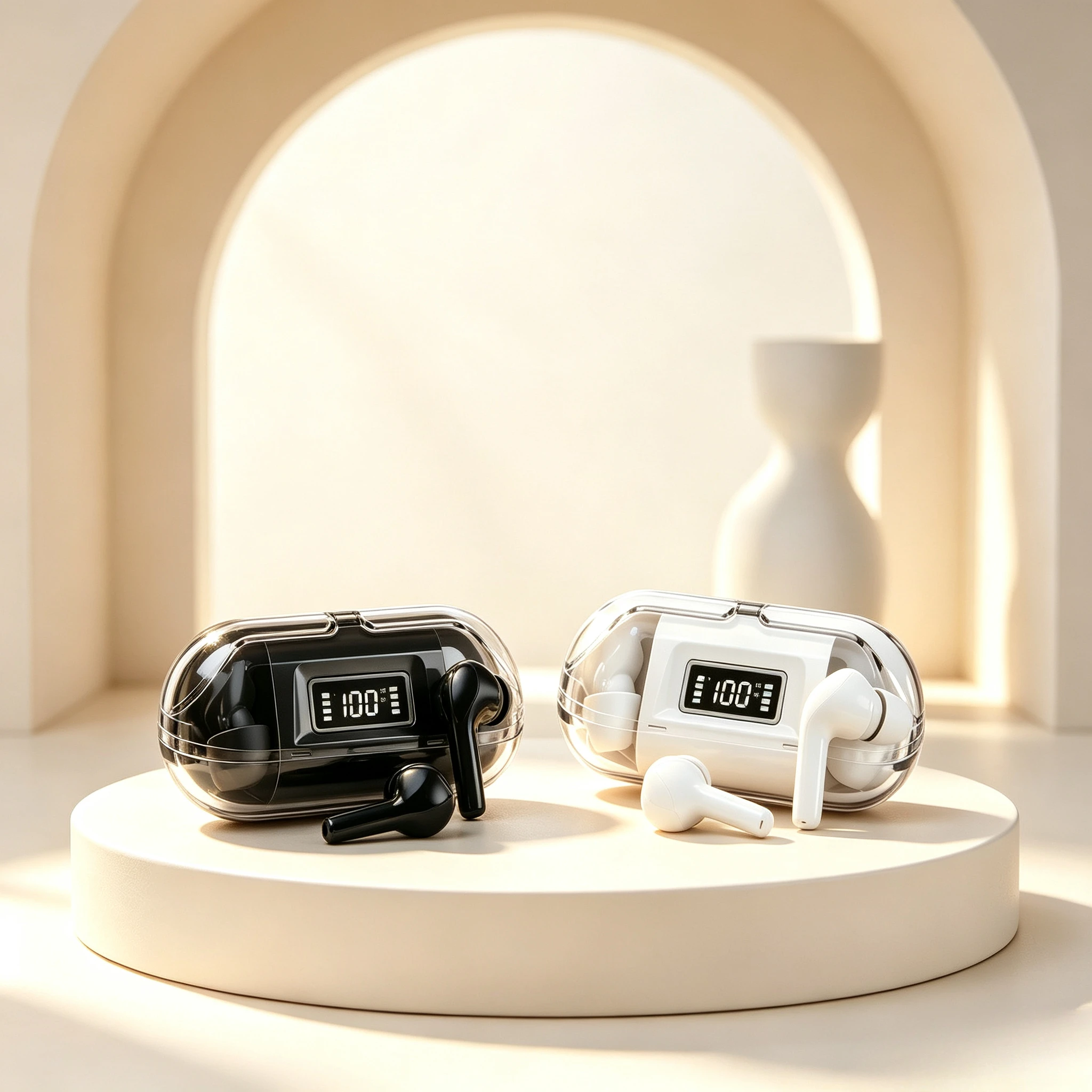 TWS Cheap Wireless Earphones Wireless Earbuds Smart-touch Fone Bluetooth Headphones Allow Volume Control Without Phones
