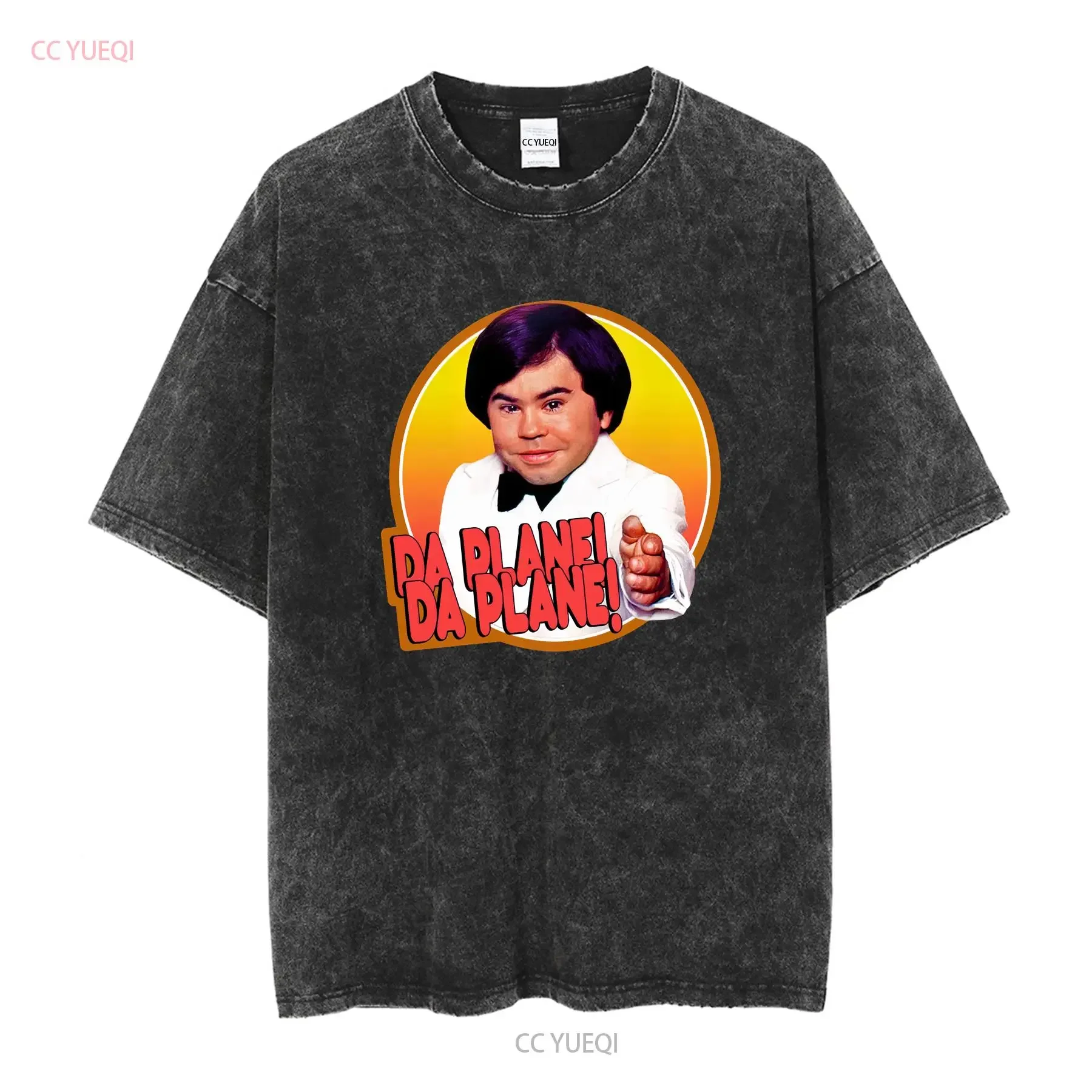 Fantasy Island Da' Plane quote 70s TV show retro style t shirt small to 3XL vintage Washed fashion Unisex Casual Comfortable