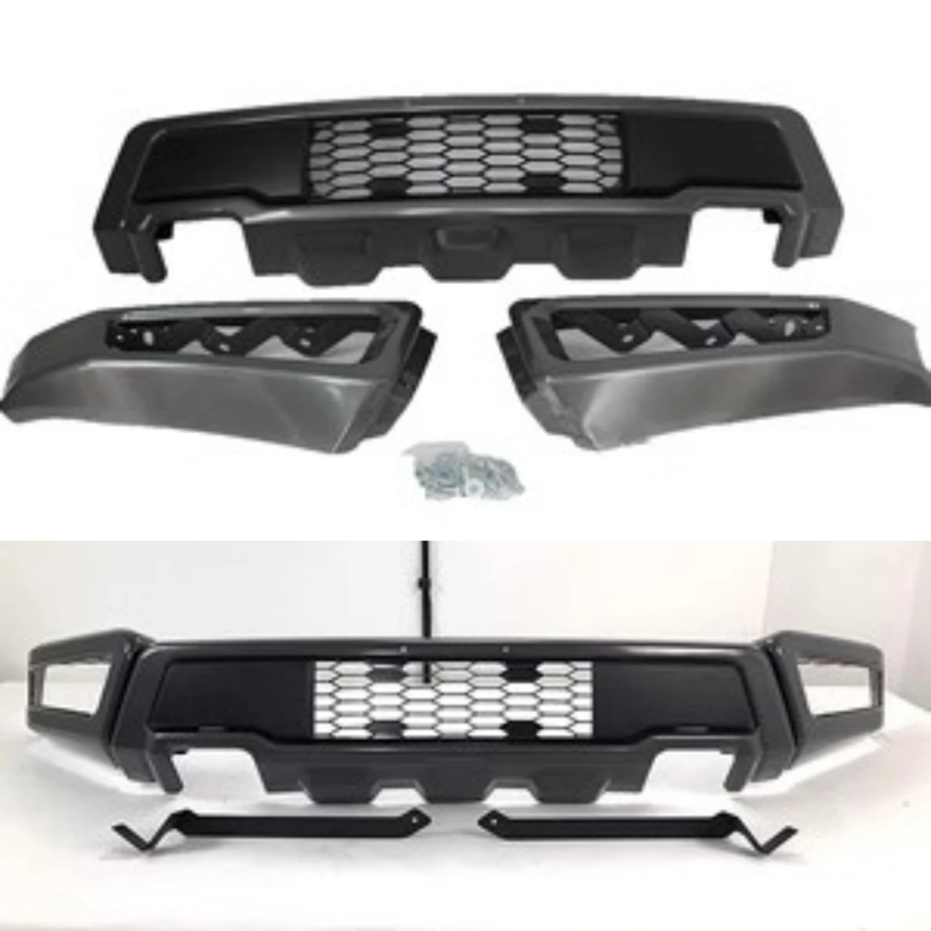 Barra protectora de parachoques delantero para Ford F150 Raptor, Kit de carrocería de hierro modificado, accesorios de coche, nuevo estilo, 2015-2020