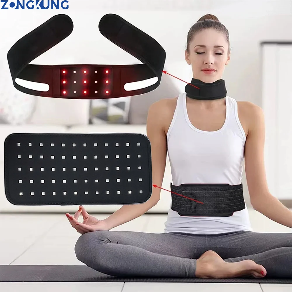 

Red Light Chin Belt Physical Therapy Equipment To Loss Double Chin Fat Red Led Light Therapy Wrap for Chin Lipo Laser Belt