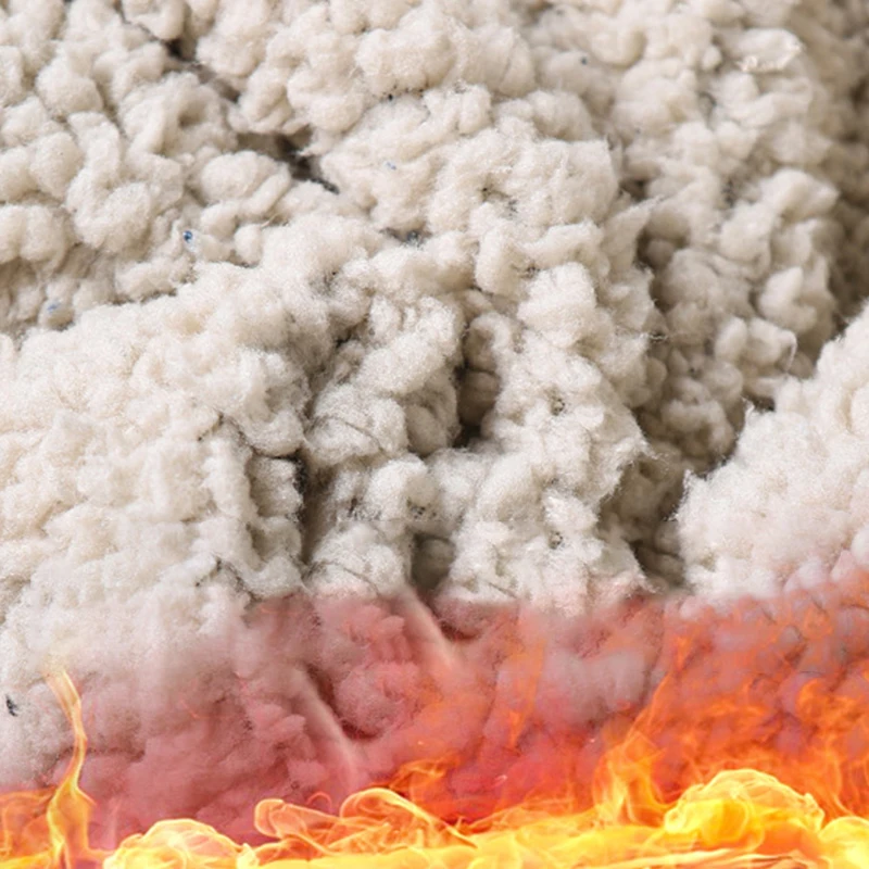 Winter Fleece Warm Jeans Fashion Business Pants Retro Classic Denim Trousers Autumn Casual Stretch Slim Jeans for Men Dad Gift