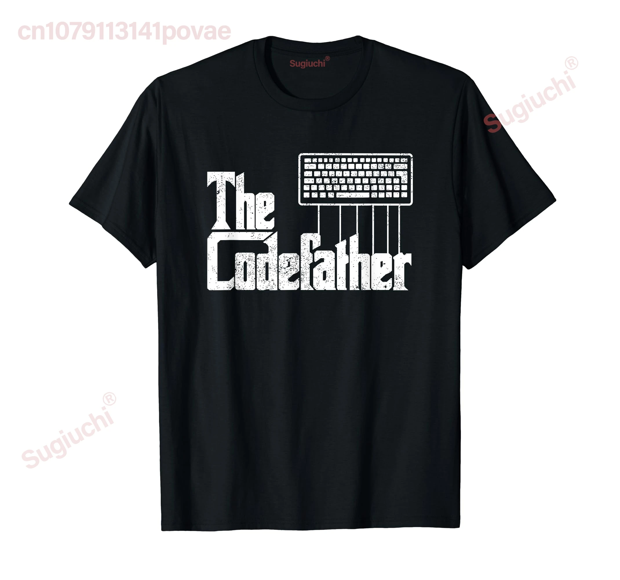 

100% Cotton The Codefather Coding Computer Programmer Geek Nerd T-Shirt MEN WOMEN UNISEX T Shirts Size S-6XL