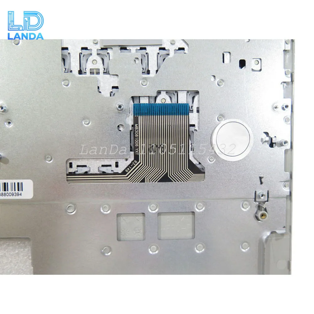 

Черная подставка для рук и клавиатура для ноутбука MB3081006 PRIDE-K3914, английская американская клавиатура, черная, без тачпада, новинка