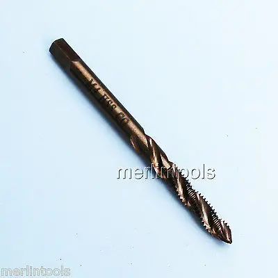 

4 мм x 0,7 HSS спиральный кобальтовый метчик с правой резьбой M4 x 0,7 мм для нержавеющей стали