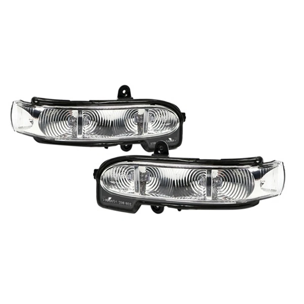 Lampu indikator sinyal belok LED cermin samping mobil untuk Mercedes Benz W211 S211 W463 W461 C/E kelas