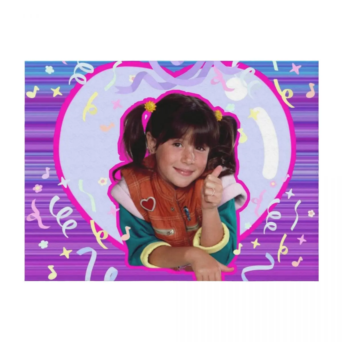 80s aesthetic punky Brewster confetti Throw Blanket Weighted Sofa Quilt Soft Plaid Decorative Beds Blankets