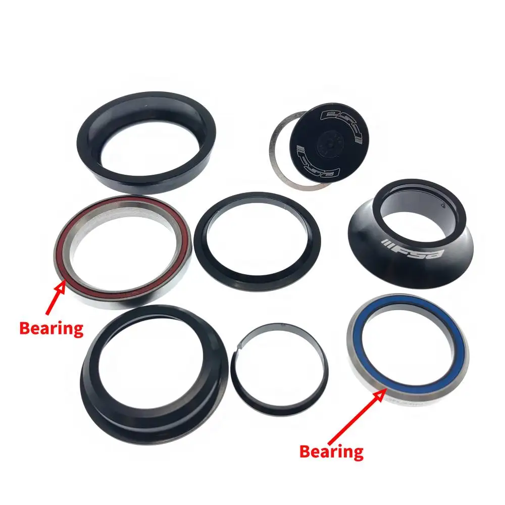 44-44/44-56mm MTB Road Bicycle Headset CNC 1 1/8\