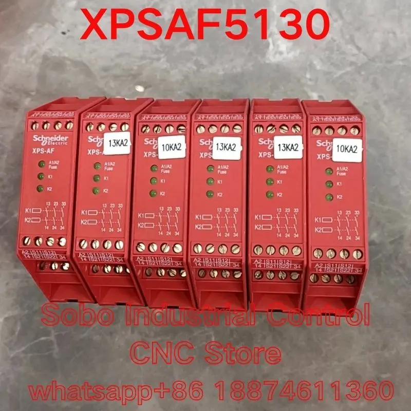 

Second-hand XPSAF5130 safety relay test OK