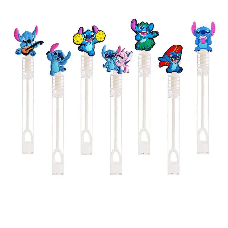 Disney Stitch Anime Bubble Soap Bottle Boys Toys Wedding Gifts for Guests Birthday Party Decoration Baby Shower Favors Kids Toys