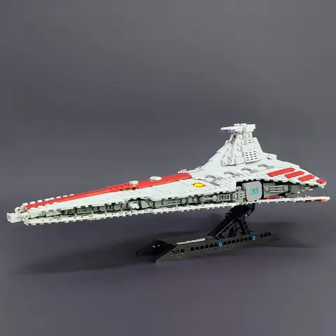 67106 moc jiestar venator ataque cruiser lutador destruidor tijolo modelo de construção estrela blocos espaço navio brinquedos