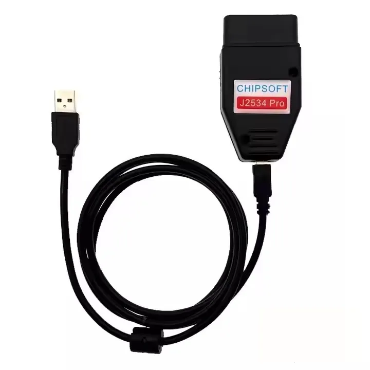Chipsoft J2534 Pro for Renault Can Clip V216 VCI OBD2 Car Diagnostic Tool Scanner Simulator Mode Programming ECU Coding