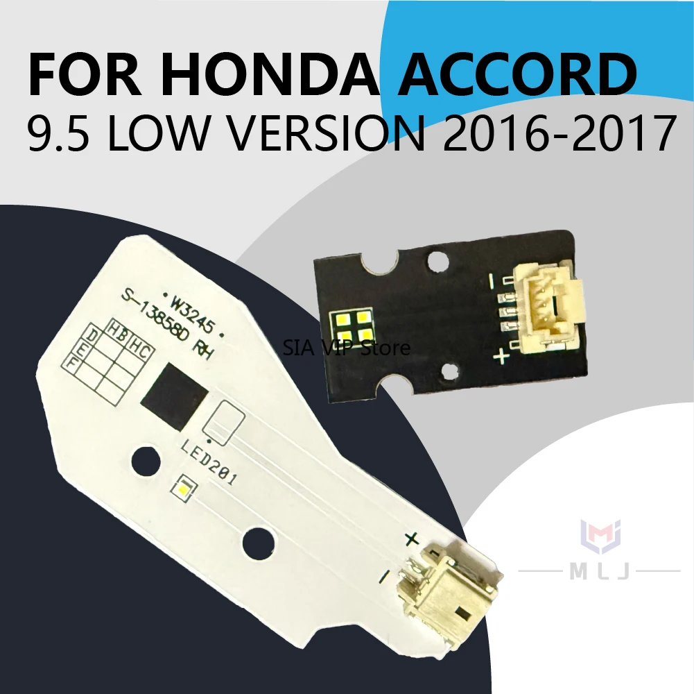 

For Honda Accord 9.5 2016 2017 LOW Illumination Repair Parts NEW Headlight DRL circuit board light source board Angel Eyes
