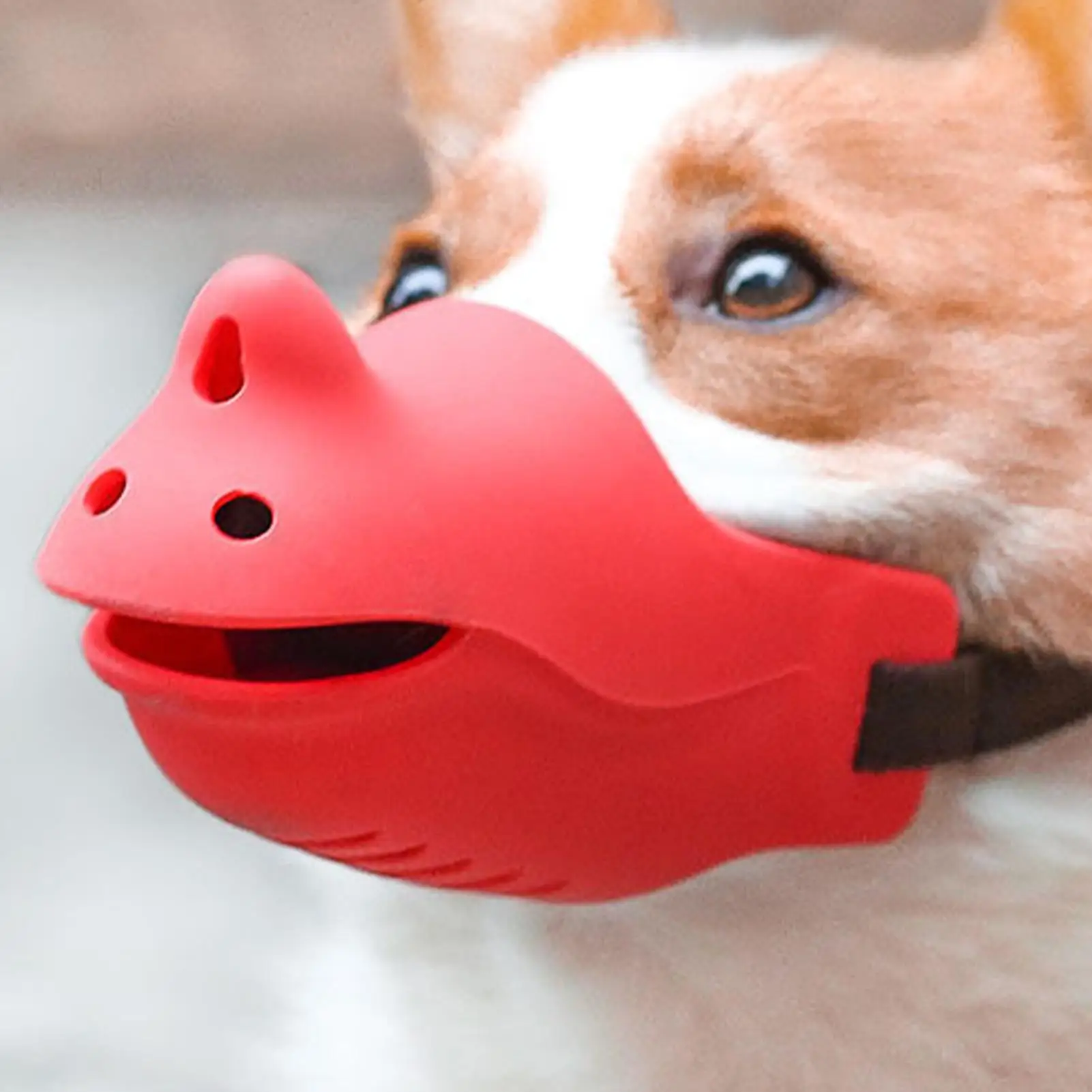 

Muzzle For Large Sized Dog Anti-Biting Prevent Eating Guard Aggressive Dog Muzzle Face Guard For All Breeds Home Travel Outdoor