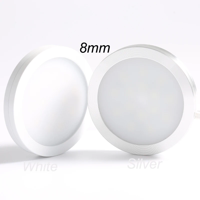 Ultra cienki reflektory LED USB 5V LED pod szafka z półkami przyczepą kempingową reflektor światło wewnętrzne z przełącznikiem 3W