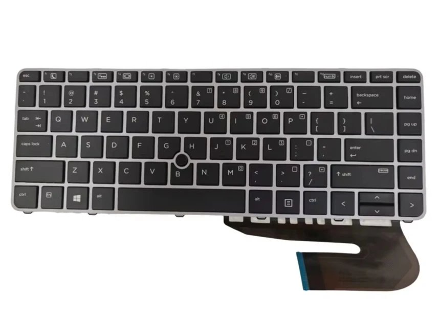 Keyboard for HP EliteBook 840 G3 840 G4 745 G4 745 G3 Laptop US Backlit Layout with trackpoint
