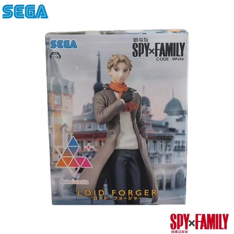 

In Stock Sega Original Spyxfamily Loid Forger Luminasta Action Figure Model Doll Brand New Boxed Toys Model Garage Collectible
